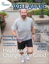 Well Aware magazine cover with the caption Healthcare is Changing for Good